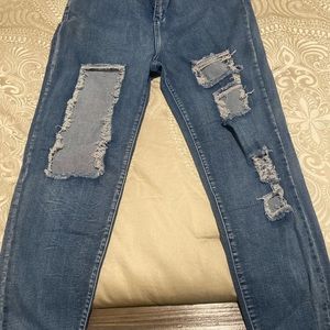cutout jeans